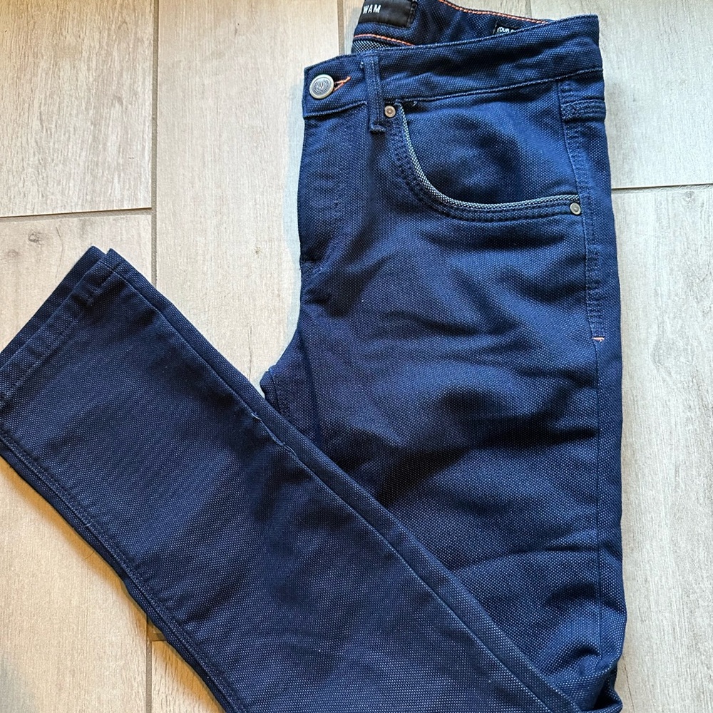 Men's Slim Fit Jeans - Navy Blue